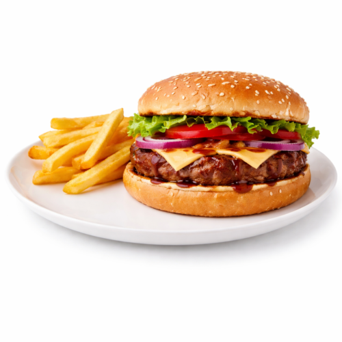 BBQ classic burger - littlegeorgesexpresspizza.com