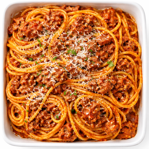 Steamed Spagetti - littlegeorgesexpresspizza.com